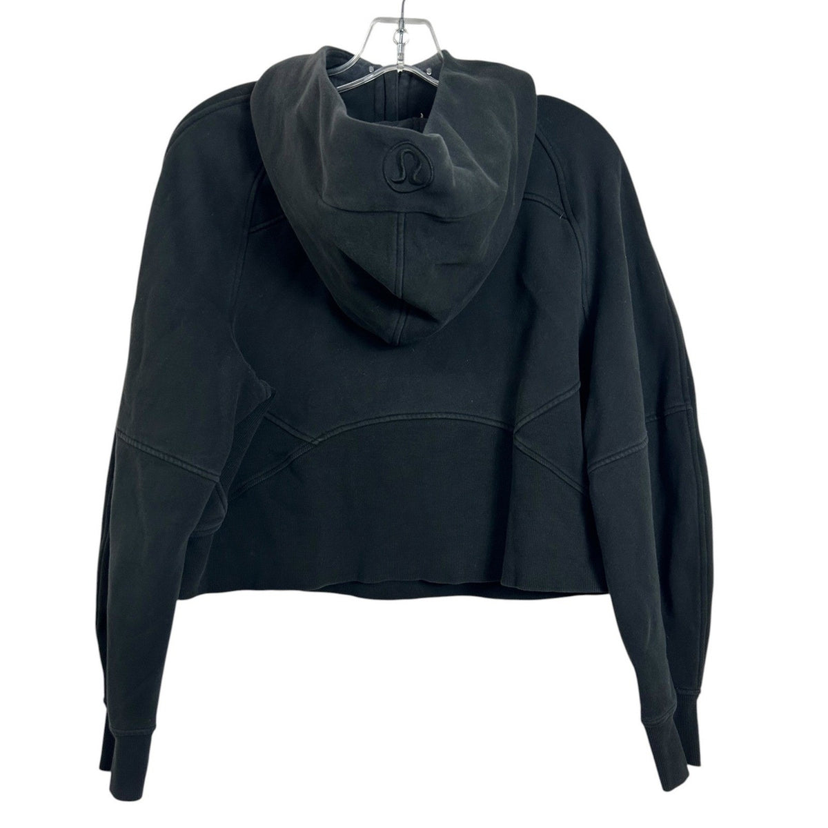 Lululemon Scuba Oversized Half-Zip Hoodie Black LW3DM4S M/L cozy active winter