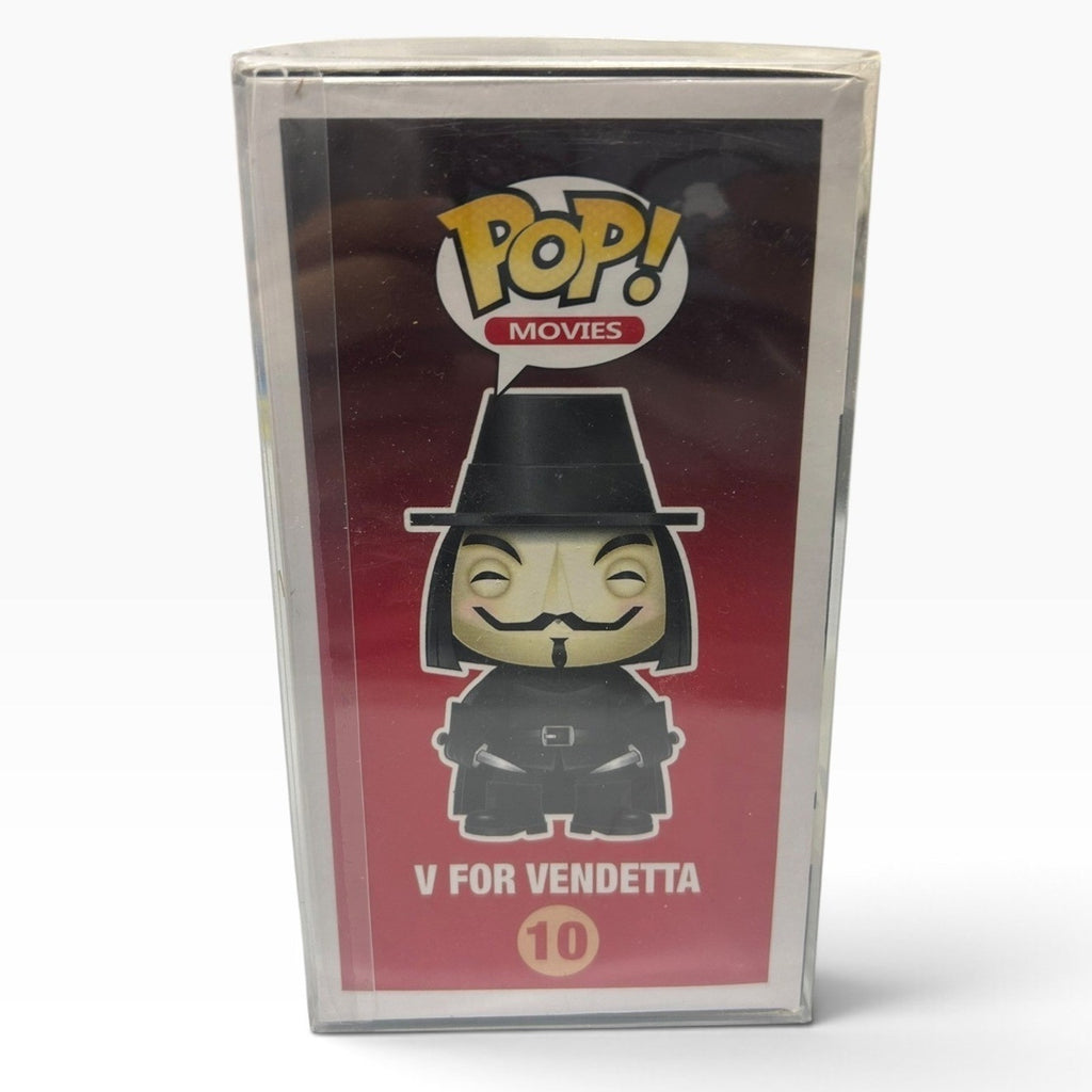 Funko Pop Movies V for Vendetta Vinyl Figure 10 with Protective Case Very Rare
