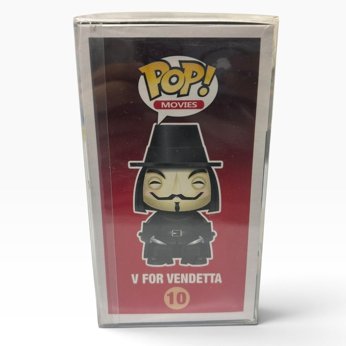 Funko Pop Movies V for Vendetta Vinyl Figure 10 with Protective Case Very Rare