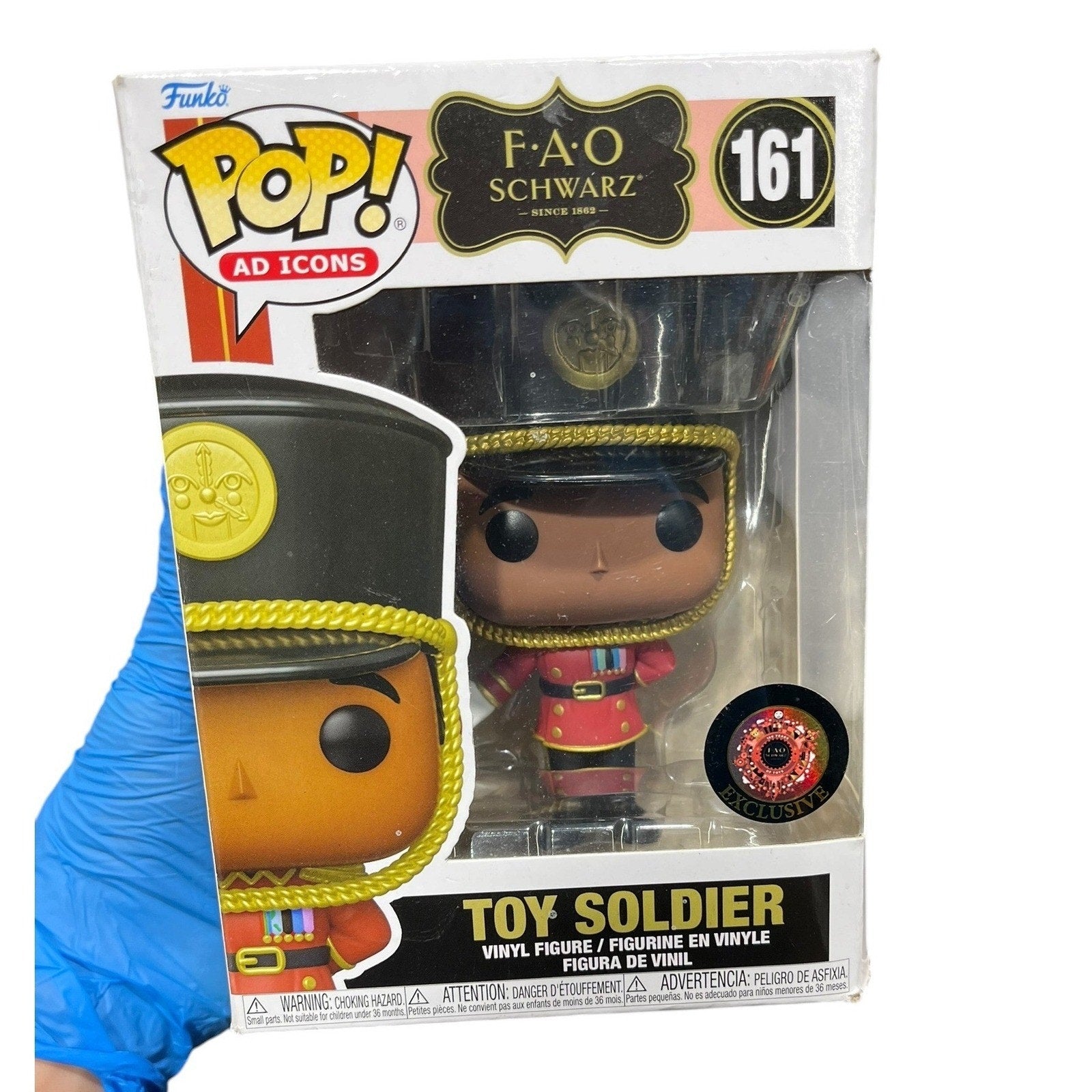 Funko Pop Ad Icons FAO Schwarz Toy Soldier 161 Exclusive Vinyl Figure