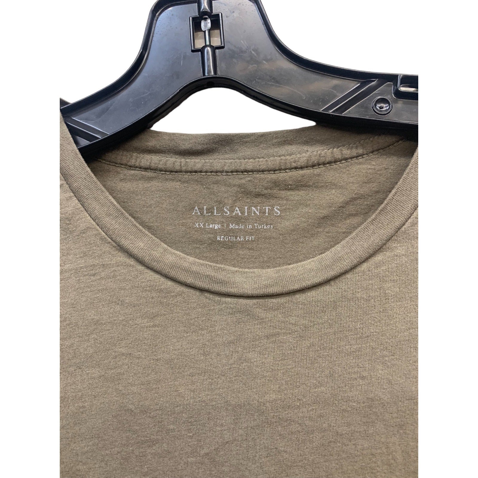 ALLSAINTS Brace Contrast Brushed Cotton T-Shirt sz  XXL