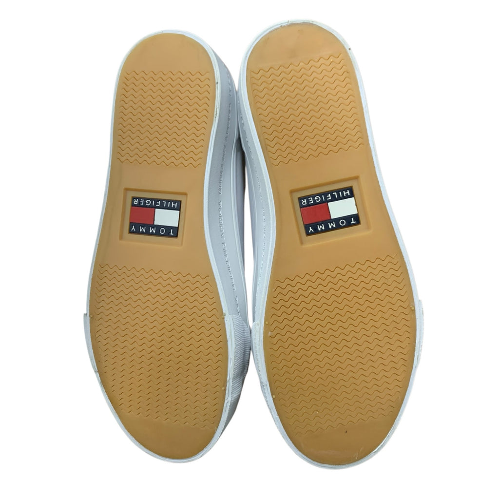 NWOT Tommy Hilfiger Court platform leather sneakers sz 7