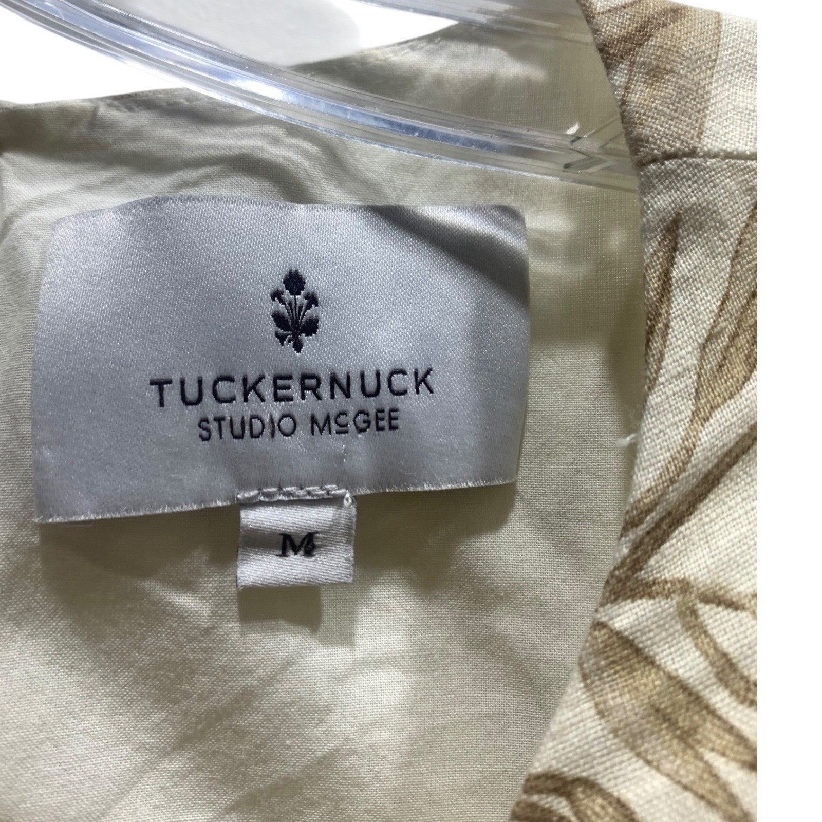 Tuckernuck X Studio Mcgee Dune Breeze Cotton Linen Dress M modern cottagecore