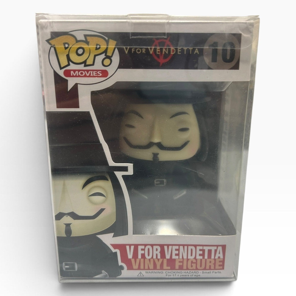 Funko Pop Movies V for Vendetta Vinyl Figure 10 with Protective Case Very Rare