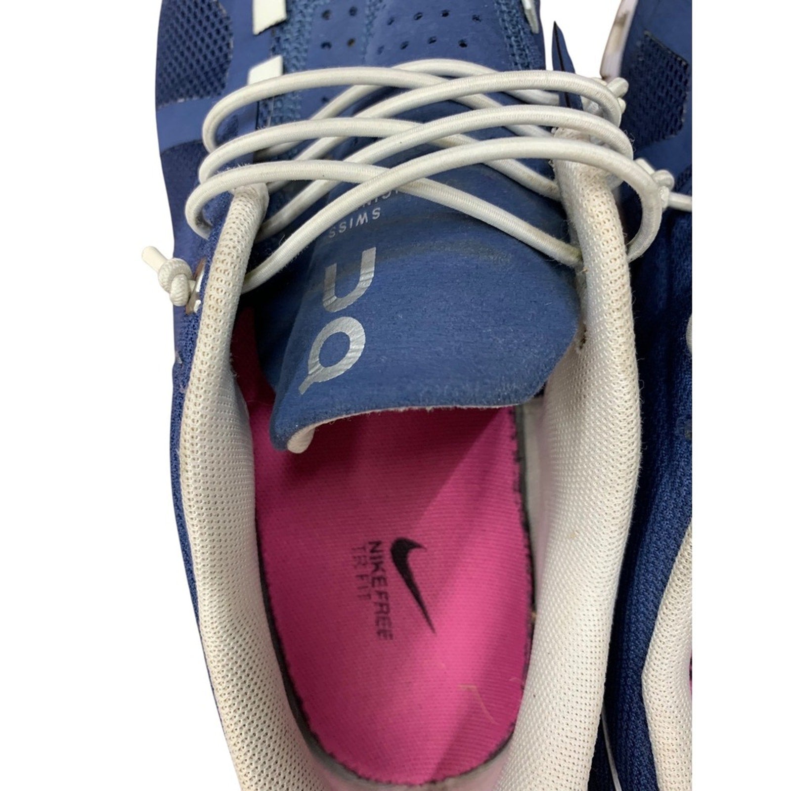 On-Running Women's Cloud Sneakers Denim/White Size 8.5 Running