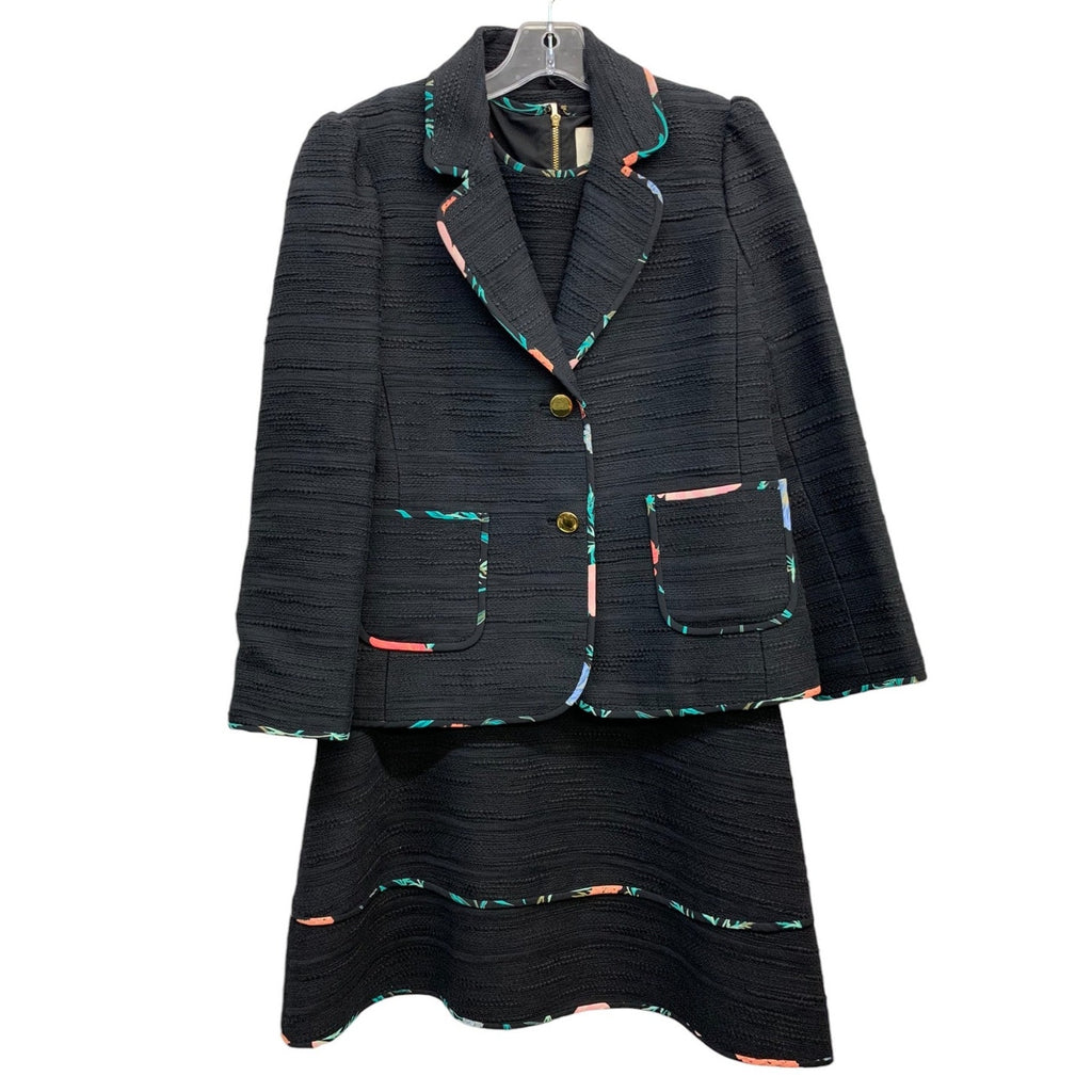 Kate Spade Blossom Trim Tweed Dress  and Blazer SZ 4