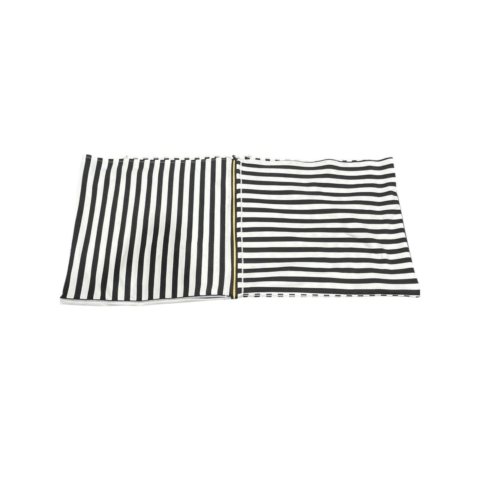 Lululemon Vinyasa Scarf *Zips Apex Stripe Black White