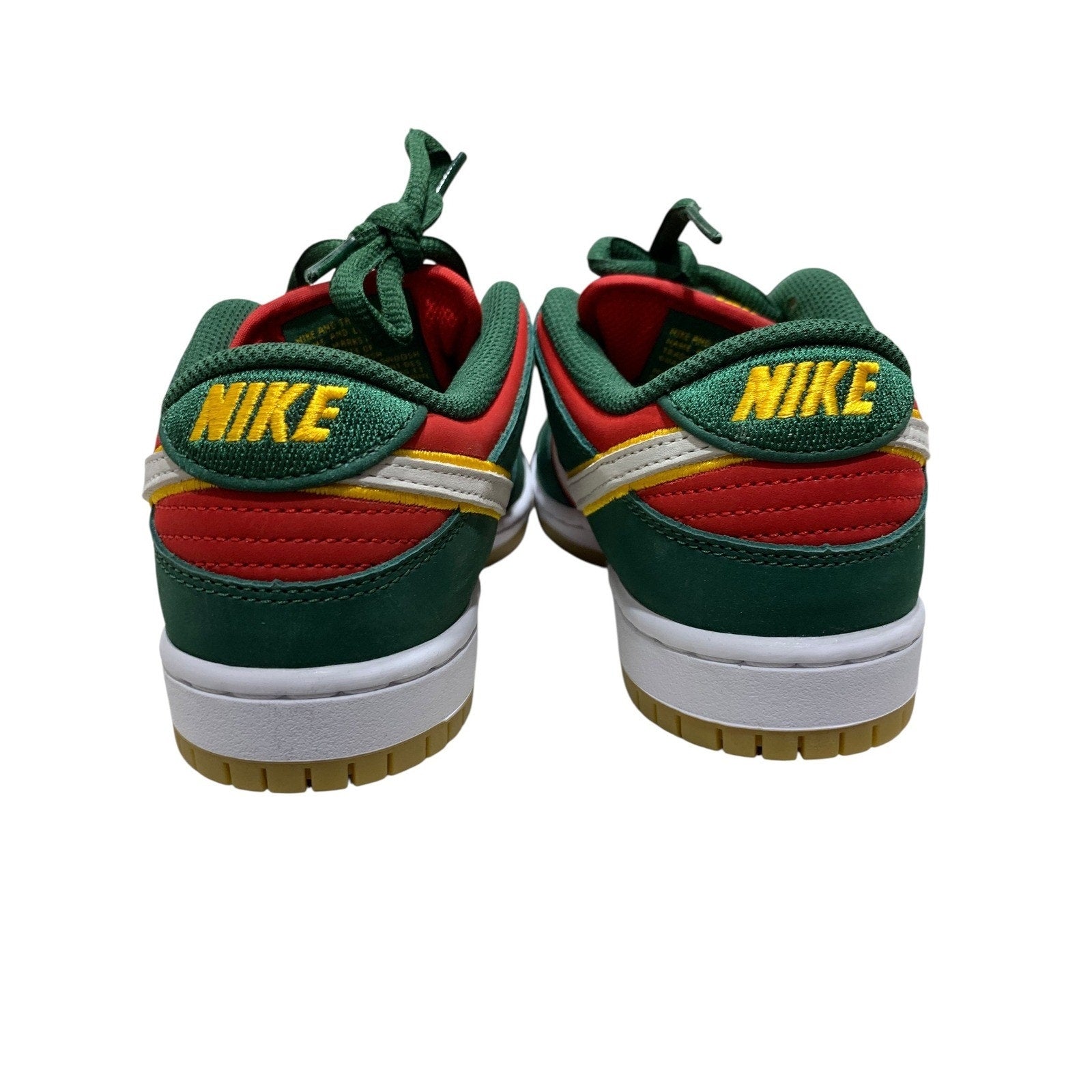 Nike SB Dunk Low Pro PRM Fir White University Gold FZ1287-300 Mens 4 Womens 5.5