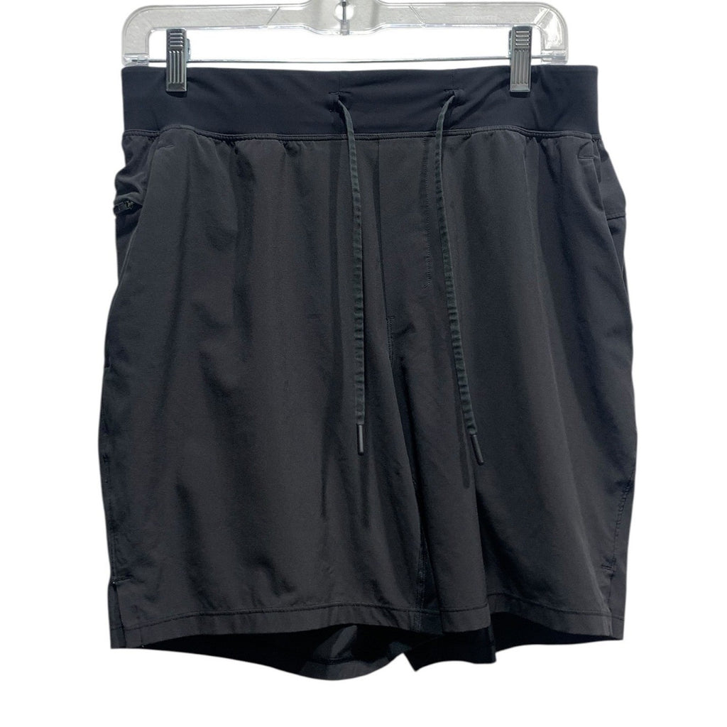 Lululemon T.H.E. Short *Linerless 7" Black Athletic runnung mens lighweight Med