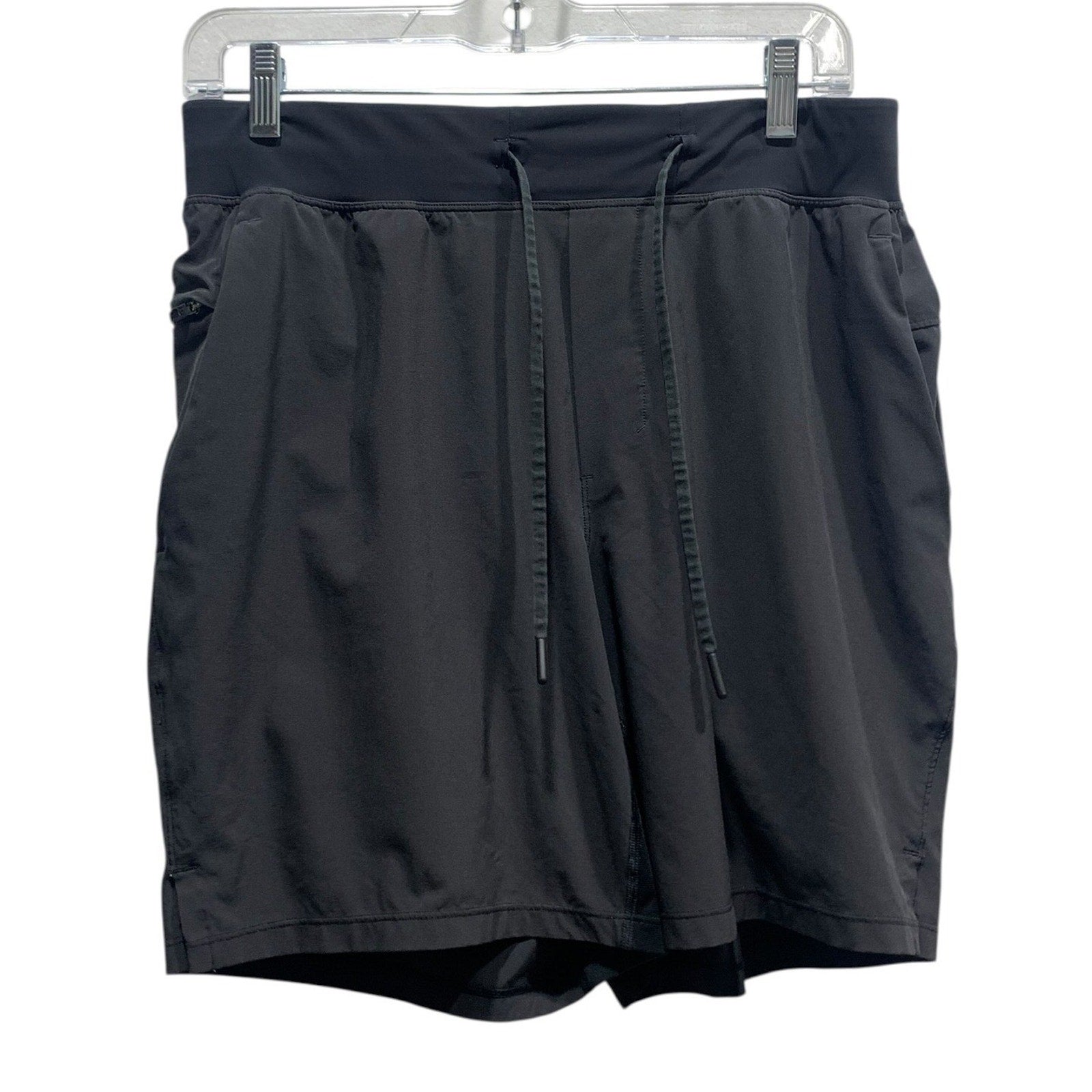Lululemon T.H.E. Short *Linerless 7" Black Athletic runnung mens lighweight Med