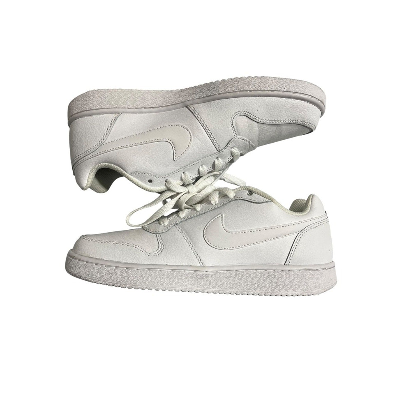 Nike Ebernon Low Women White Sneakers Shoes AQ1779-100 Size 9