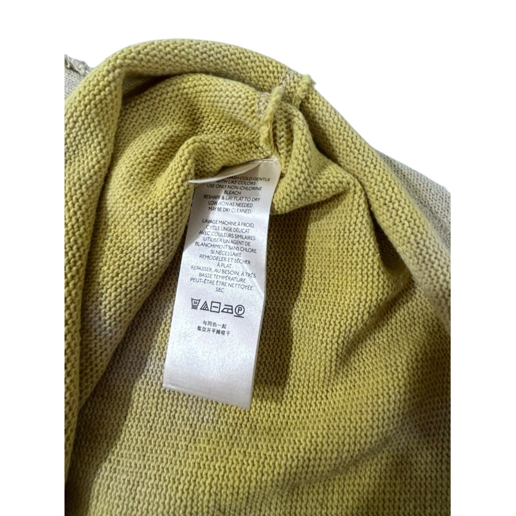 We The Free Free People Come And Get It Washed Top Khaki Yellow L OB1240838 fall