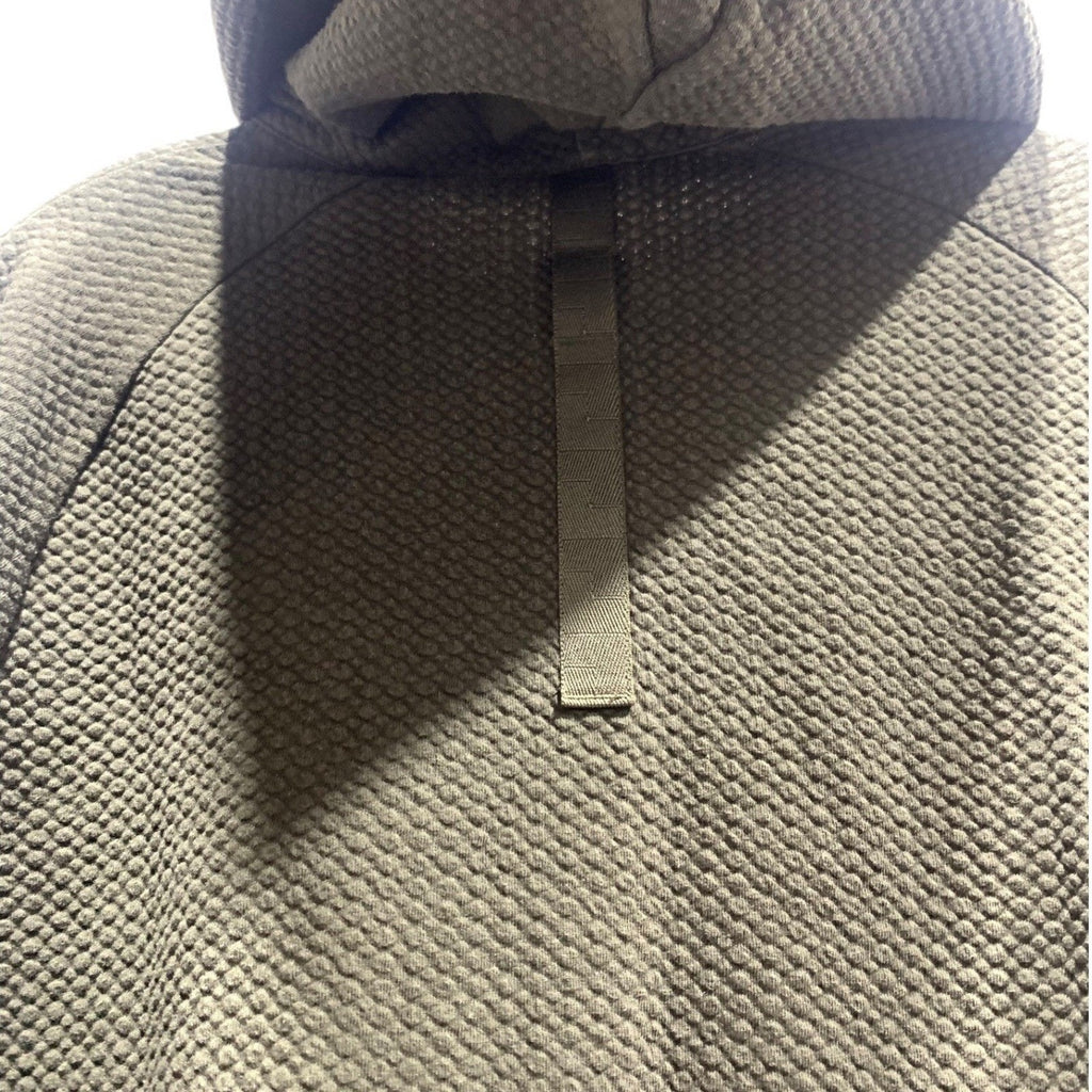 Lululemon At Ease Hoodie Dark Olive Green TexturedMens Medium