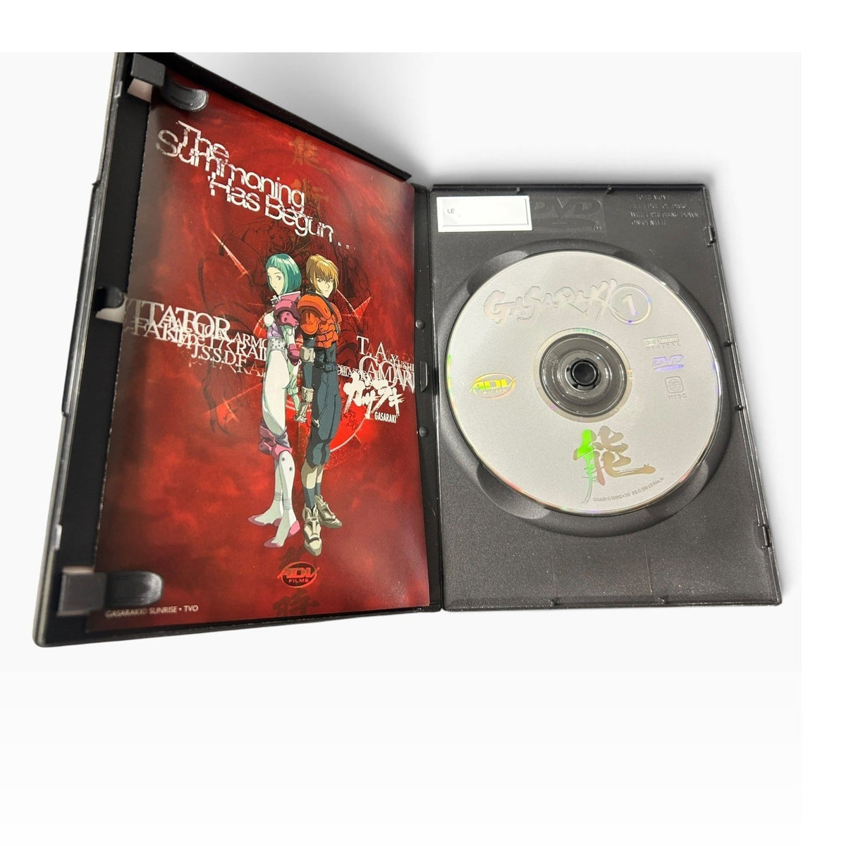 Gasaraki Complete Series DVD Vol 1-8 Set ADV Films Sunrise Mecha Anime tactical