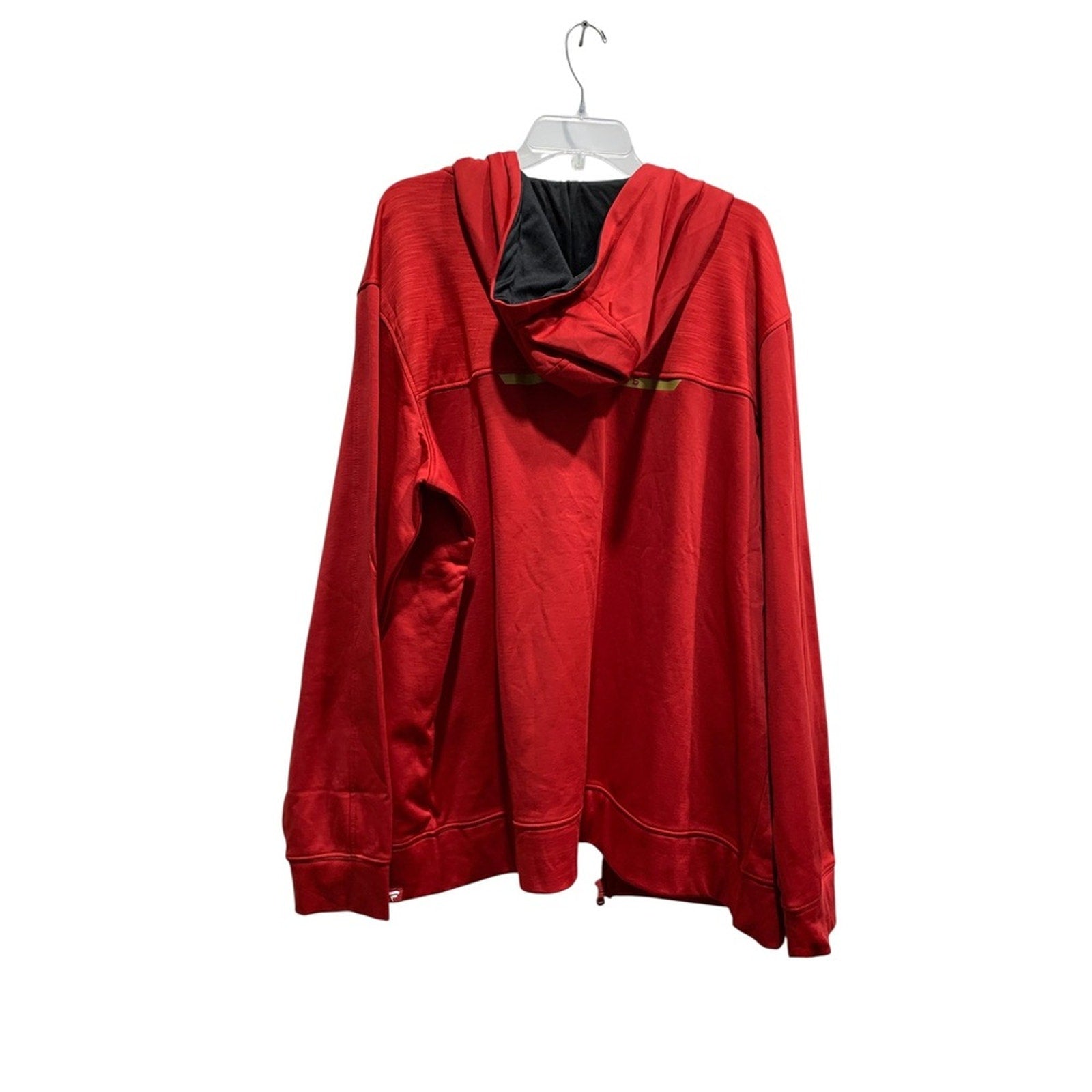 San Francisco 49ers Fanatics Red Full Zip Hoodie Mens 2XL NFL Jacket