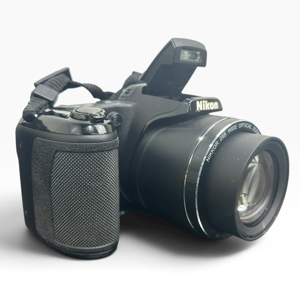 Tested Nikon Coolpix L340 20.2MP Digital Camera 28x Zoom Black with Zeikos Bag
