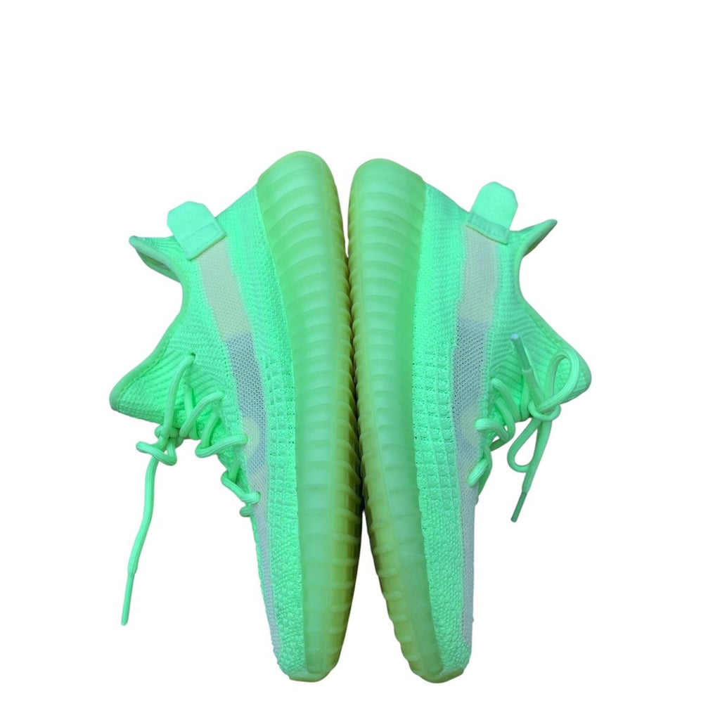 Adidas Yeezy Boost 350 V2 Glow Green Sneakers Shoes Mens Fashion SZ 6.5