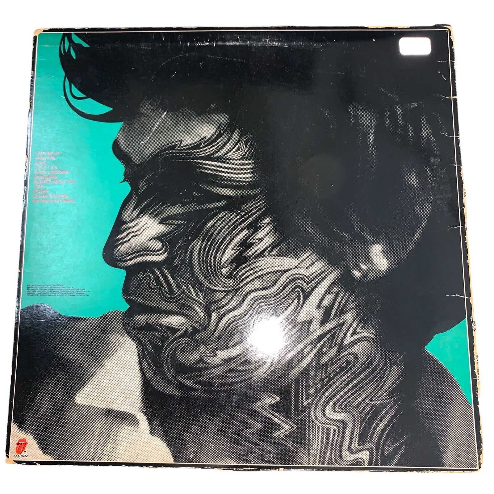 Rolling Stones Tattoo You 1981 Rolling Stones Records COC 16052 Vinyl LP EX