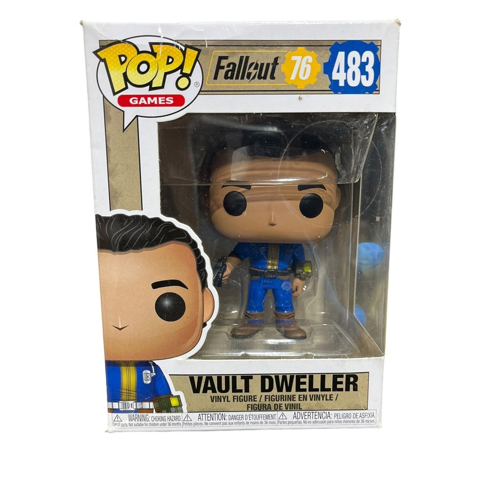 Funko Pop Games Fallout 76 Vault Dweller 483 Vinyl Figure Bethesda