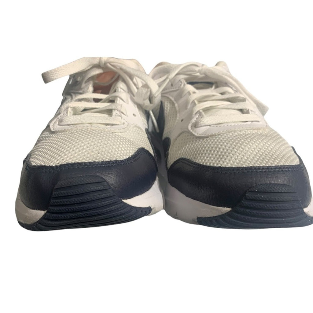 Nike Air Max Shoes Men Size 11 CW4555 123 White Navy Leather Mesh Sneakers