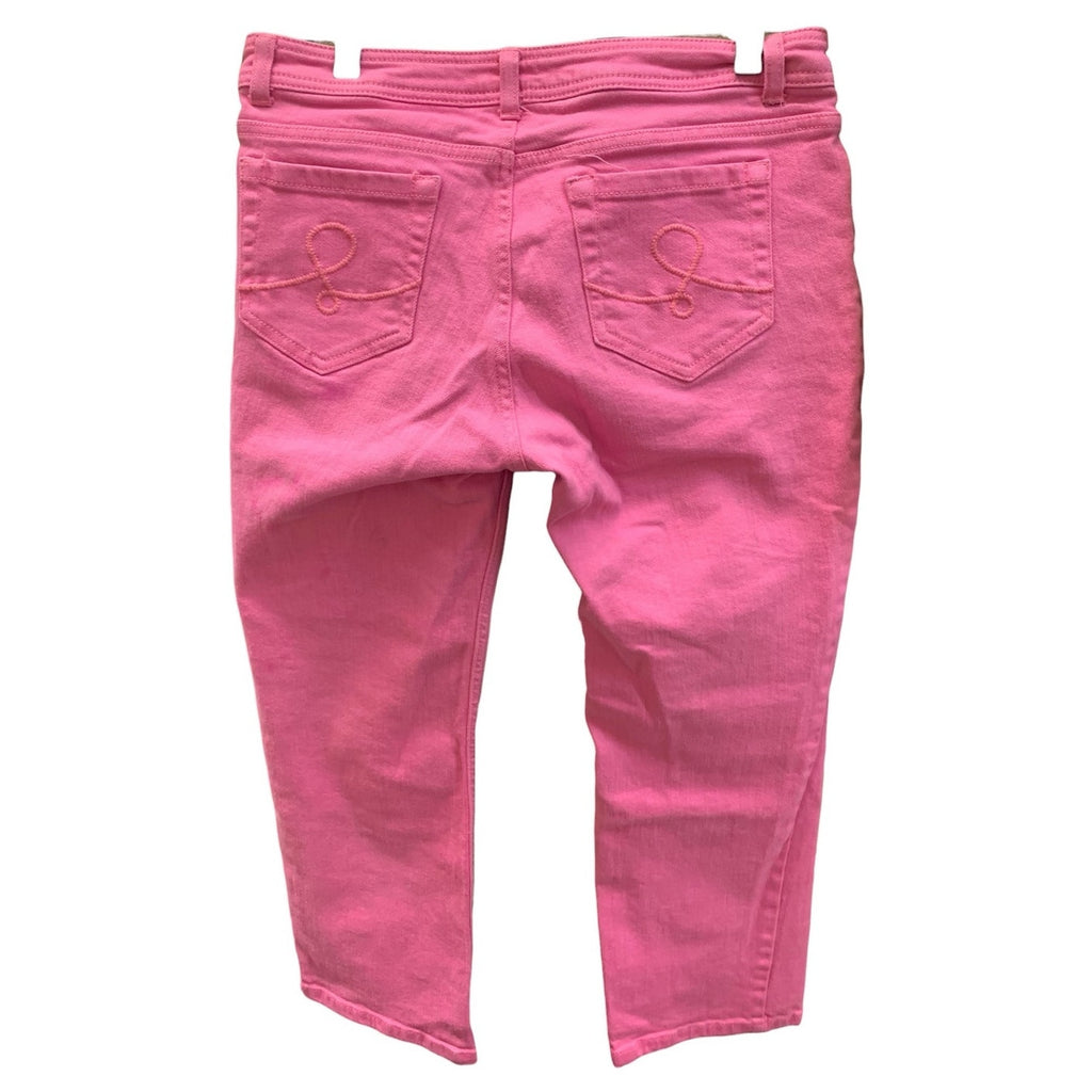 Lilly Pulitzer PINK Jeans SZ 4 Skinny Mini Jeans