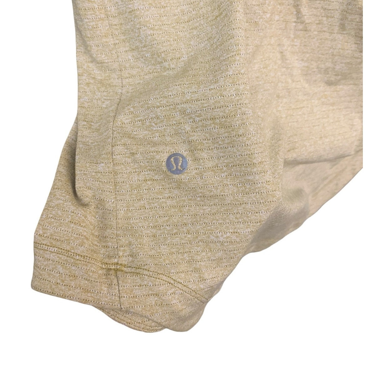 Lululemon Drysense Training Short Sleeve Shirt Heathered Bronze Green SZ M