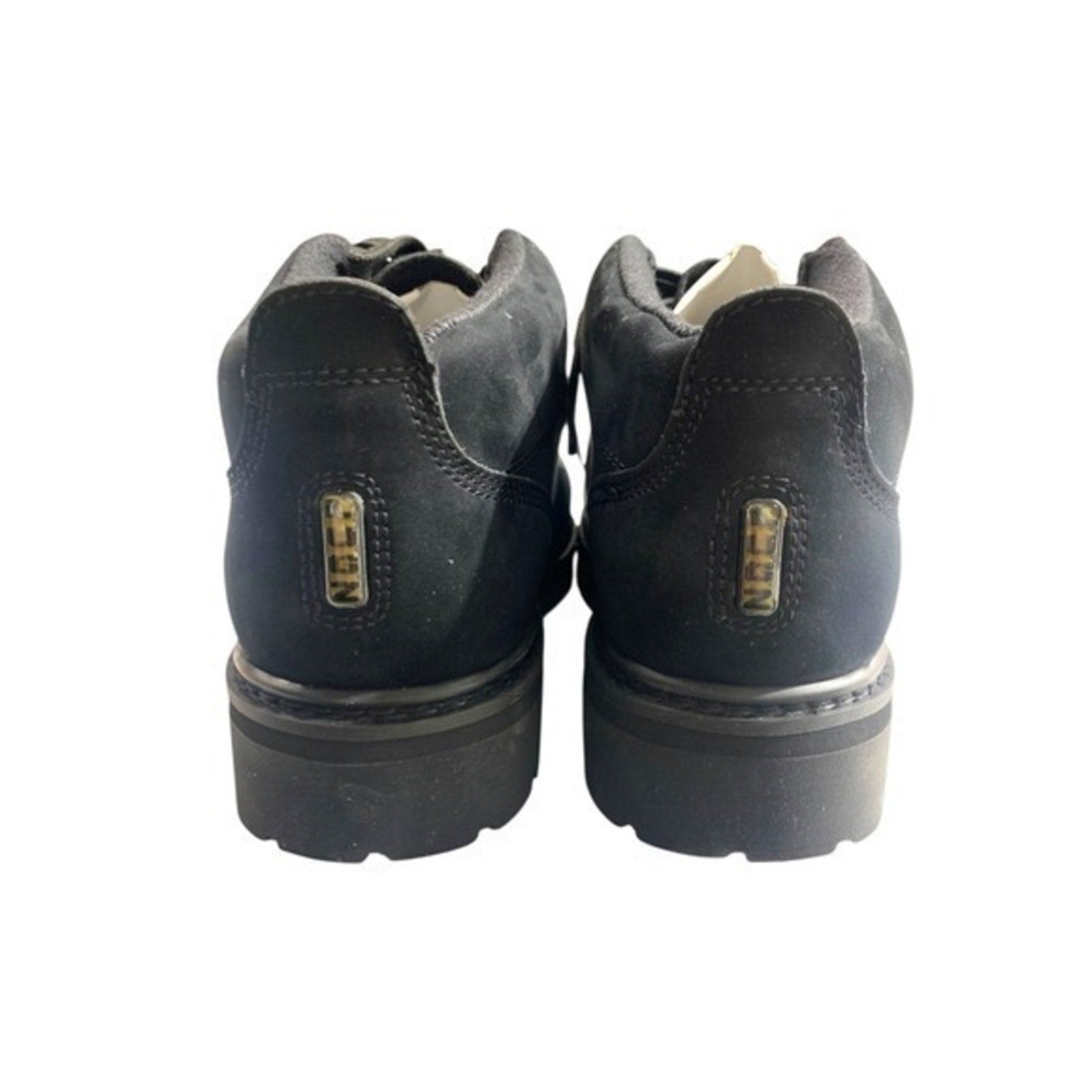 Lugz Black Suede Chukka Boots Mens Lug Sole Lace Up Ankle Boots SZ 7.5
