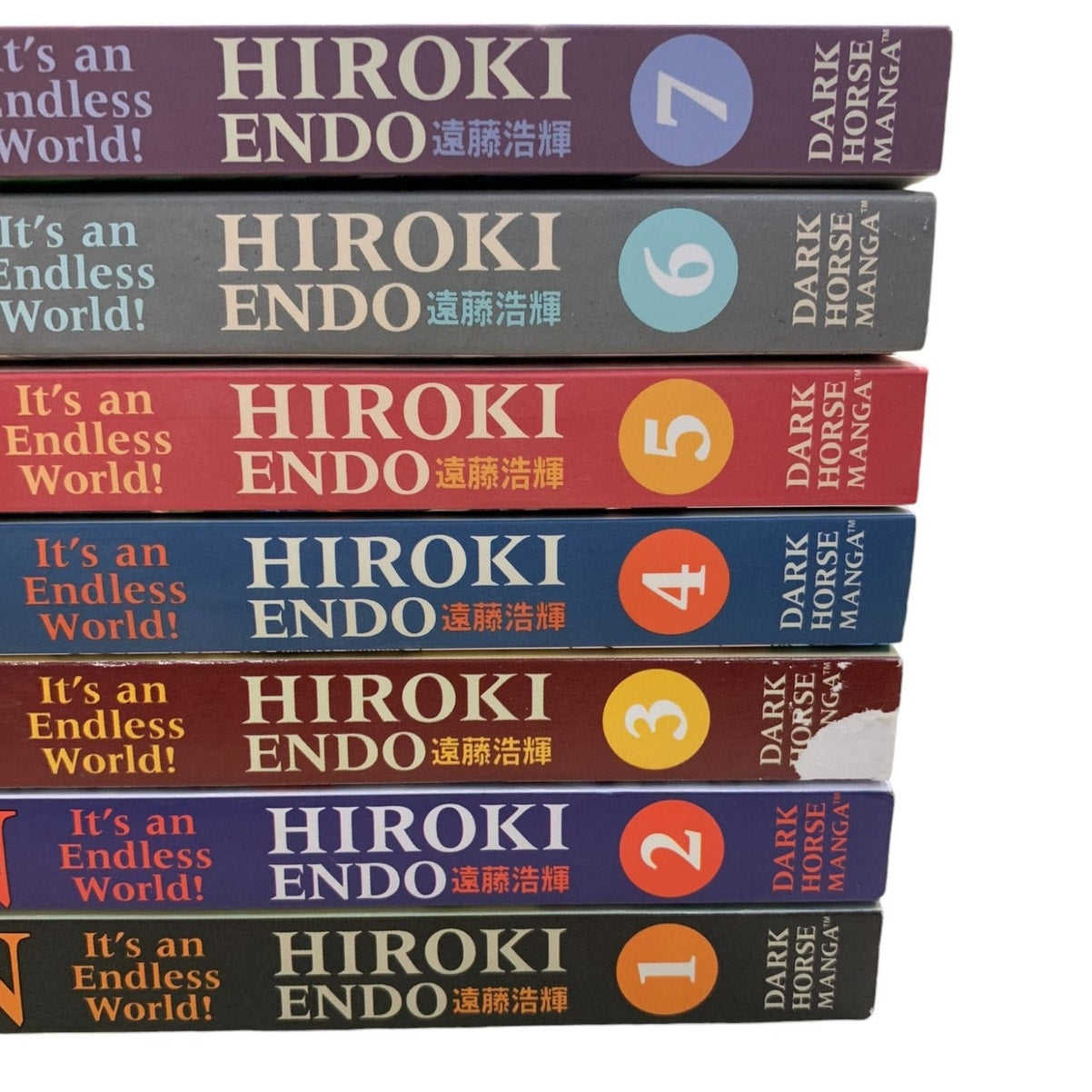 Eden Its an Endless World! Manga English Vol. 1-7 Hiroki Endo