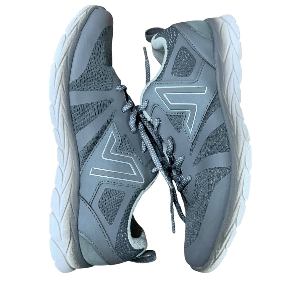 Vionic Brisk Miles Gray Low-Top Sneakers  Women’s Walking/Running Shoes sz 8.5