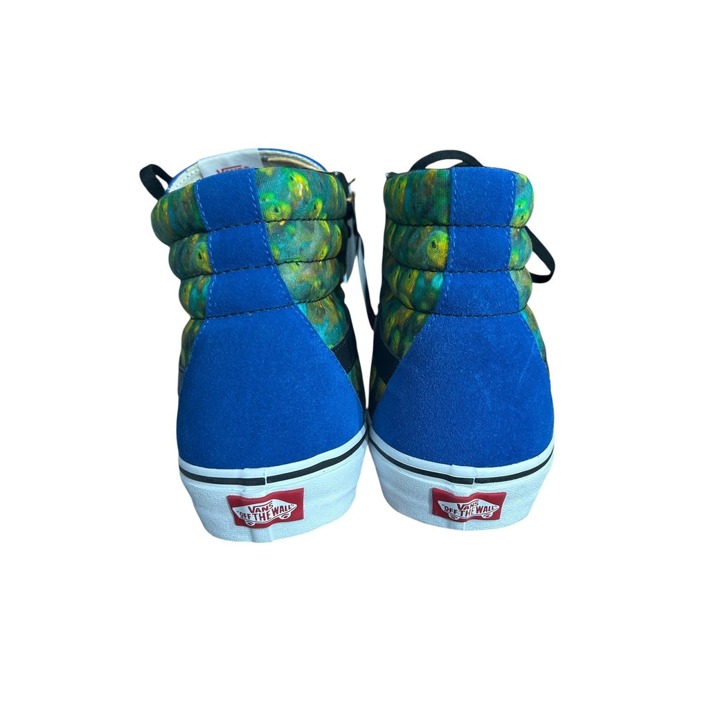 Vans x National Geographic Sk8-Hi Reissue Blue Black Fish Print Mens 12 Sneaker
