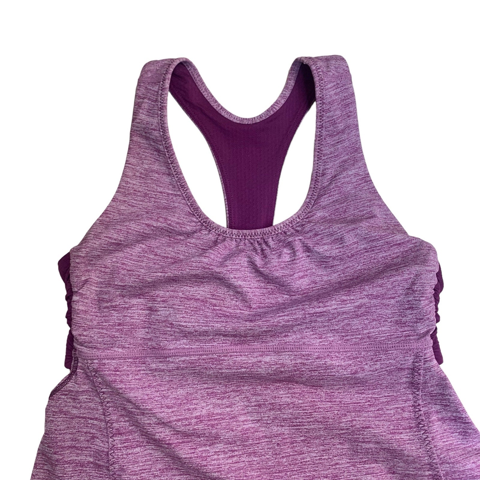 Lululemon Turbo Athletic Women's Tank Top Heathered Dewberry Purple Size 4