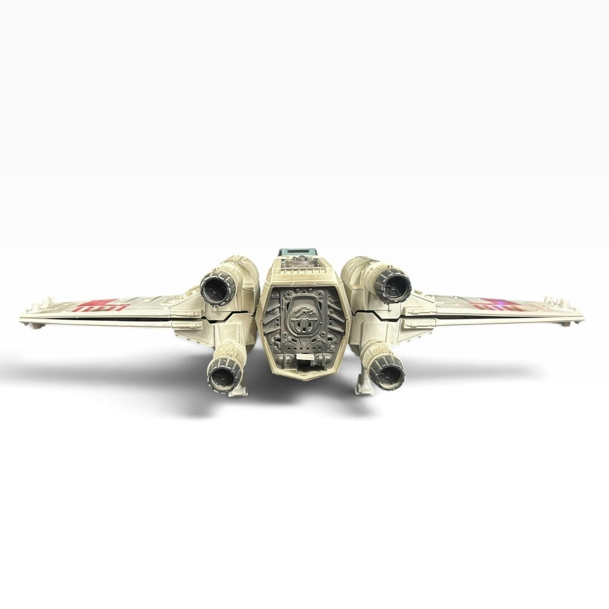 2002 Hasbro Star Wars Saga Series X-Wing Fighter Red Five Vehicle Incomplete