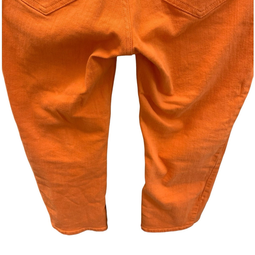 Lilly Pulitzer Orange Jeans SZ 4 Skinny Mini Jeans