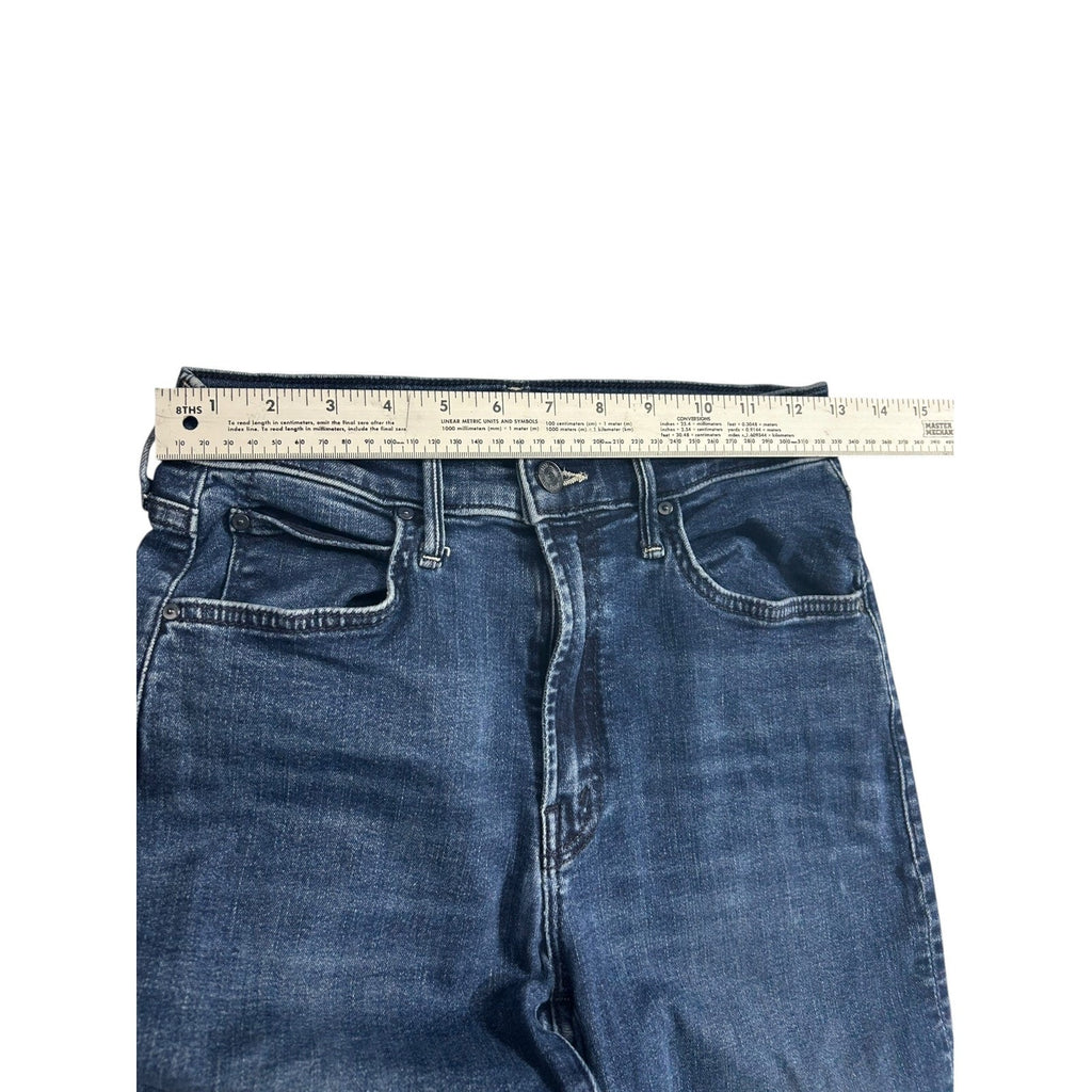 Mother The Kick It Jeans I Put A Spell On You High Rise Straight Leg Denim 26