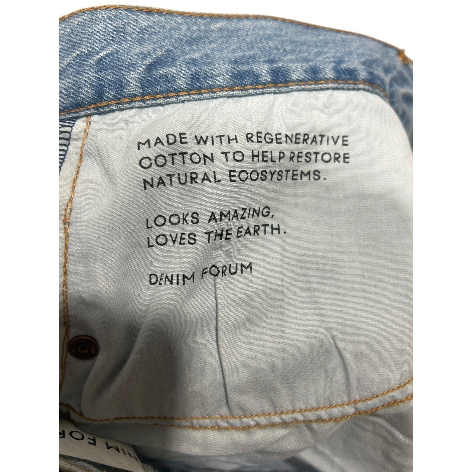 Denim Forum Aritzia Ex-BF Hi Mid-Thigh Denim Shorts 31 NWT summer mom shorts