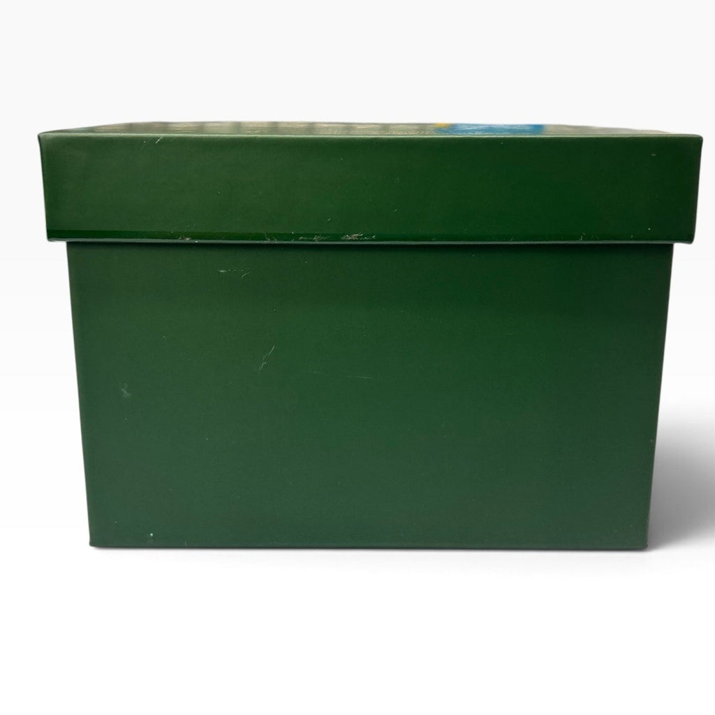 Starbucks Limited Edition 14oz Ribbed Green Ceramic Mug Gold Siren Logo with Box