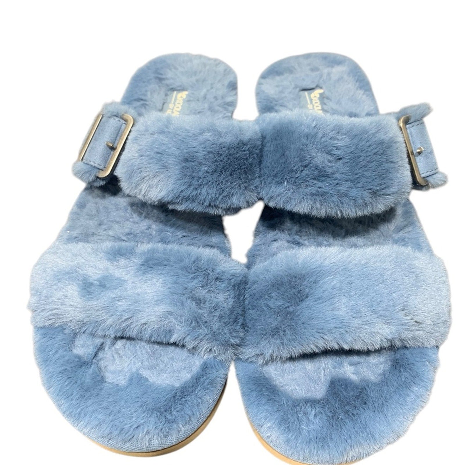 Koolaburra Blue Slippers Cozy Comfort SZ 9