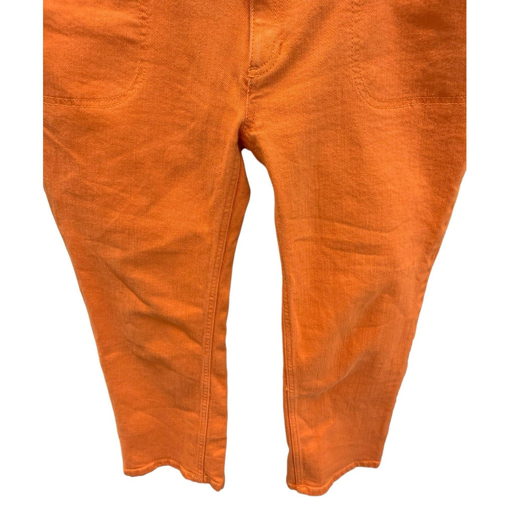 Lilly Pulitzer Orange Jeans SZ 4 Skinny Mini Jeans