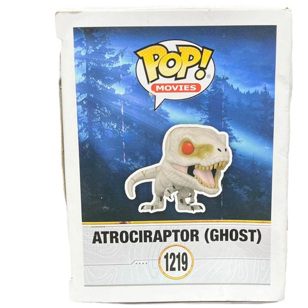 Funko Pop Jurassic World Dominion Atrociraptor Ghost 1219 Target Exclusive