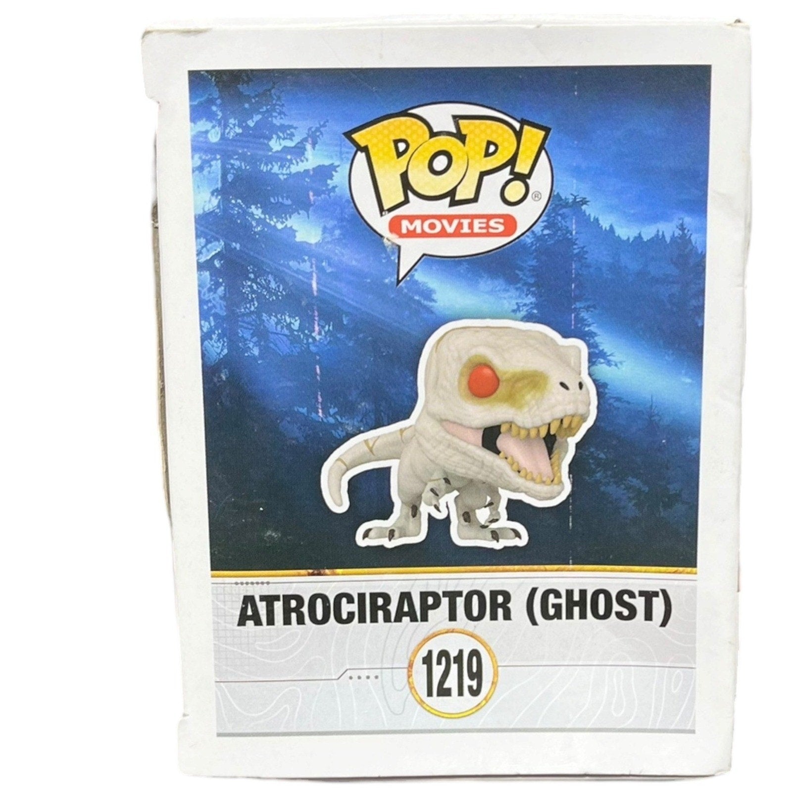 Funko Pop Jurassic World Dominion Atrociraptor Ghost 1219 Target Exclusive