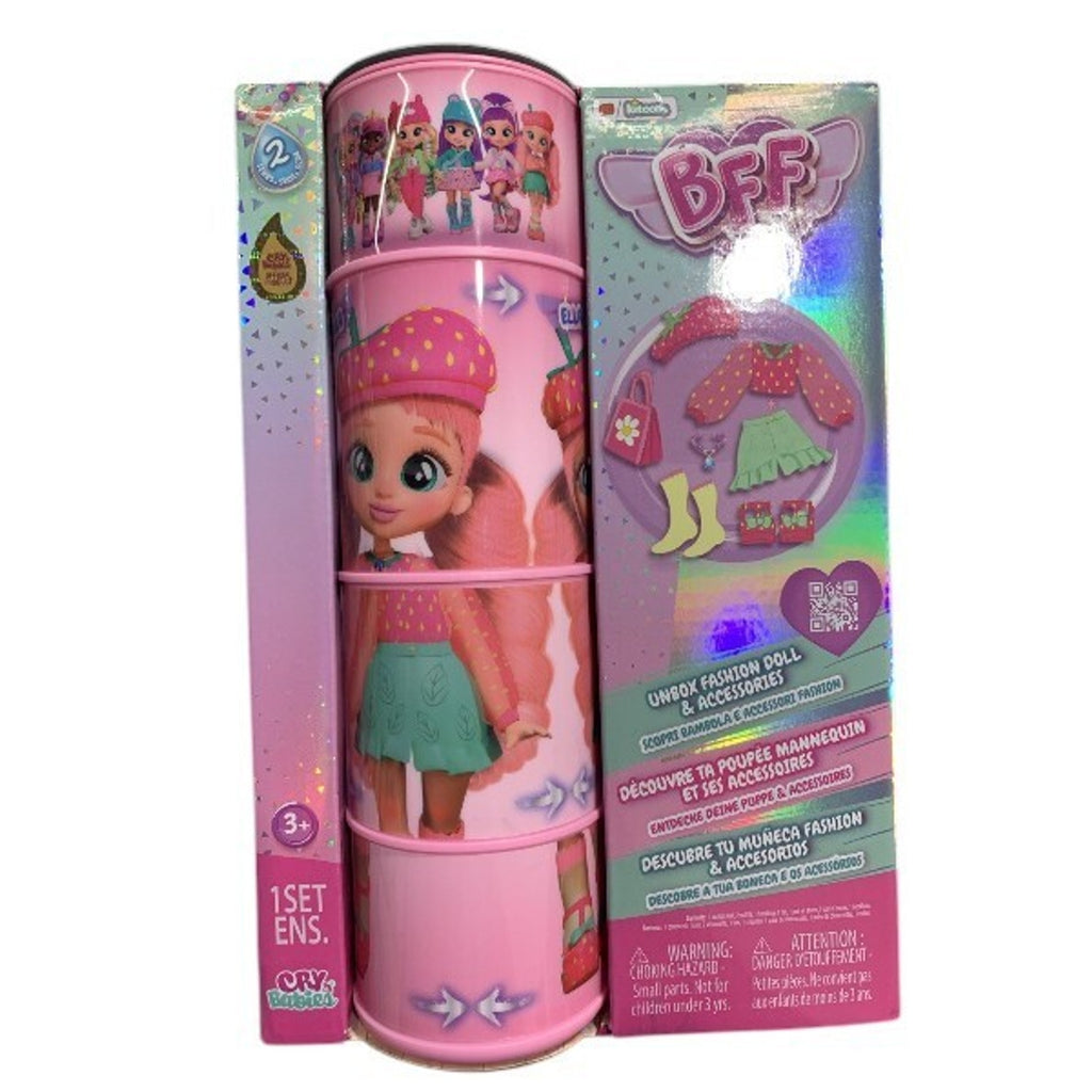 Cry Babies BFF Ella Fashion Doll with 8+ Surprises NEW IN BOX