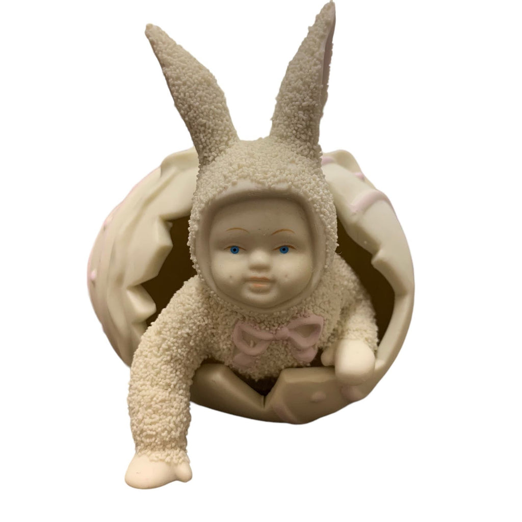 DEPARTMENT 56 Snowbunnies SURPISE IT'S ME Easter Egg Baby Bunny 1994