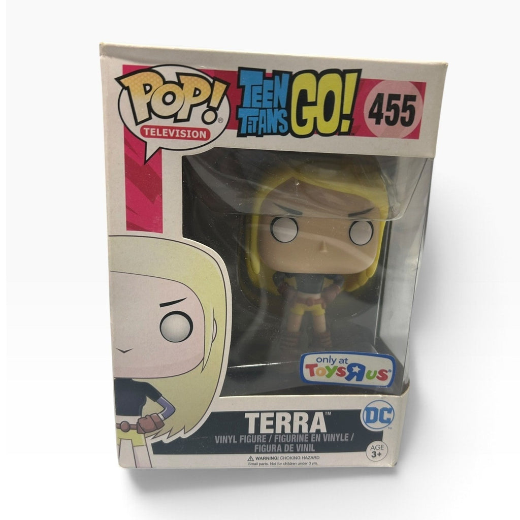 Funko Pop Teen Titans Go Terra 455 Jinx 430 Toys R Us Exclusive Lot DC Figure