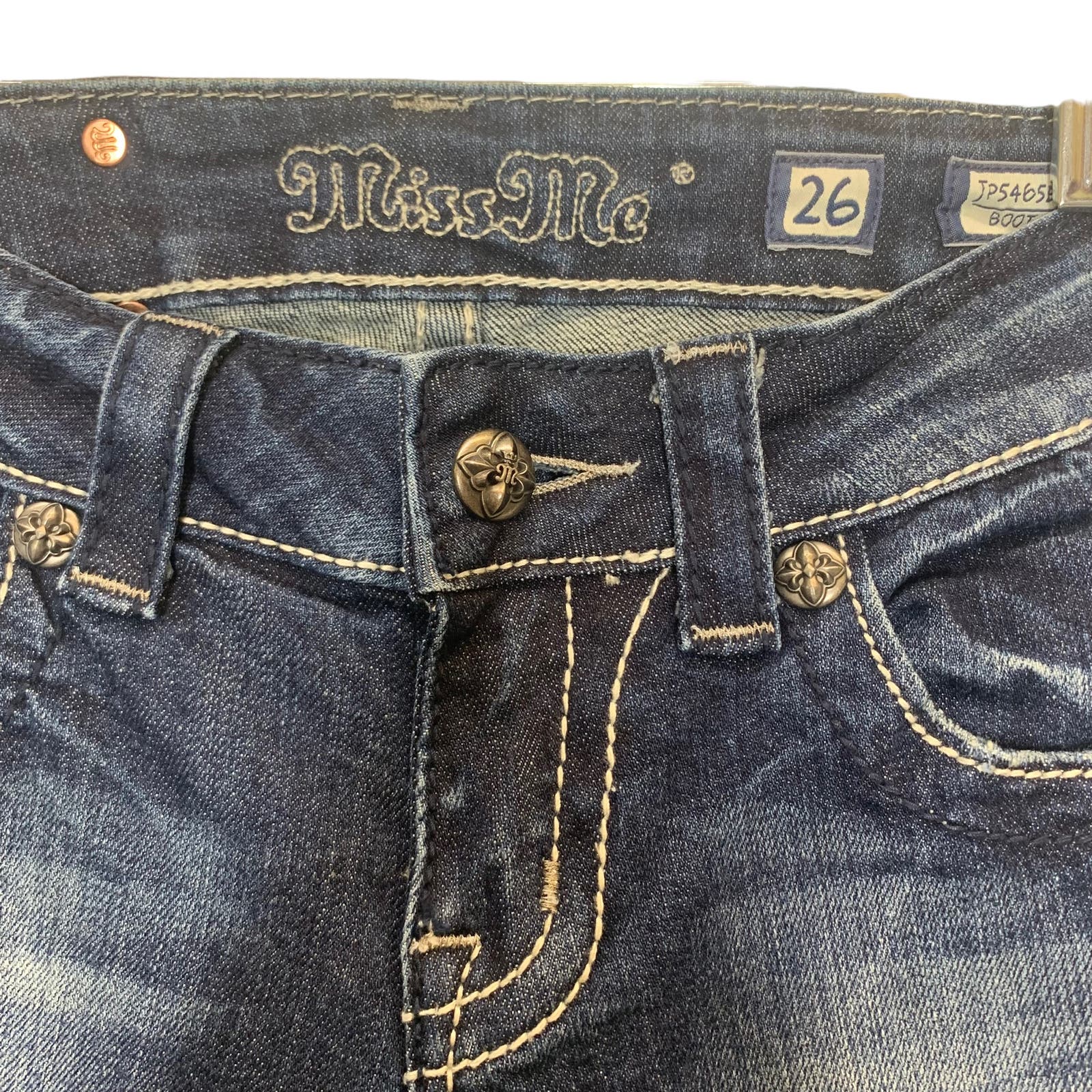 Miss Me Jeans JP5465B3 Boot SZ 26