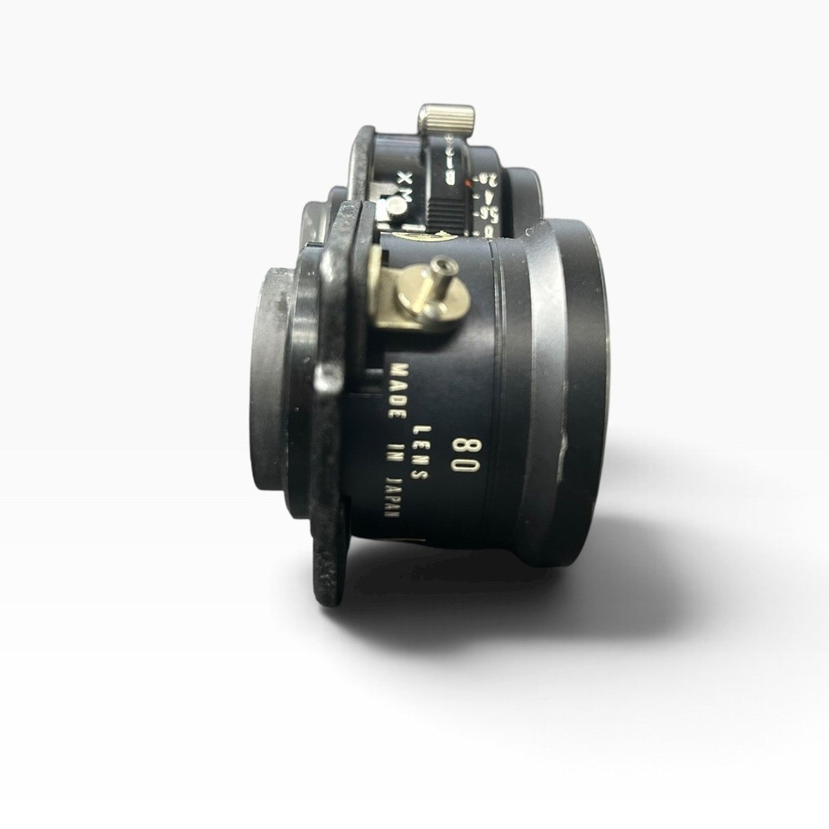 Mamiya Sekor 80mm f2.8 Twin Lens for C330 C220 TLR Format Seiko Shutter Blue Dot