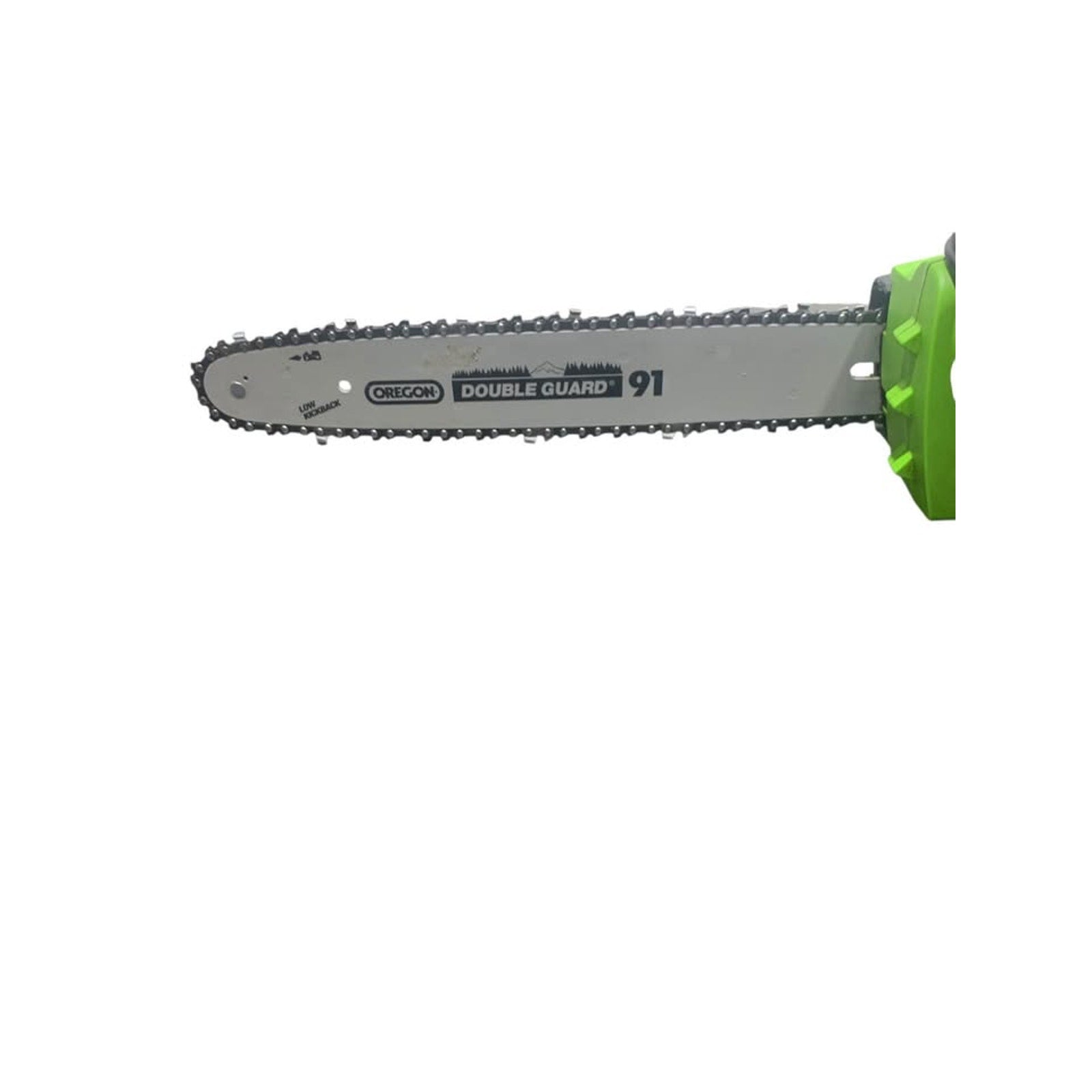 Oregon chain saw  double guard working