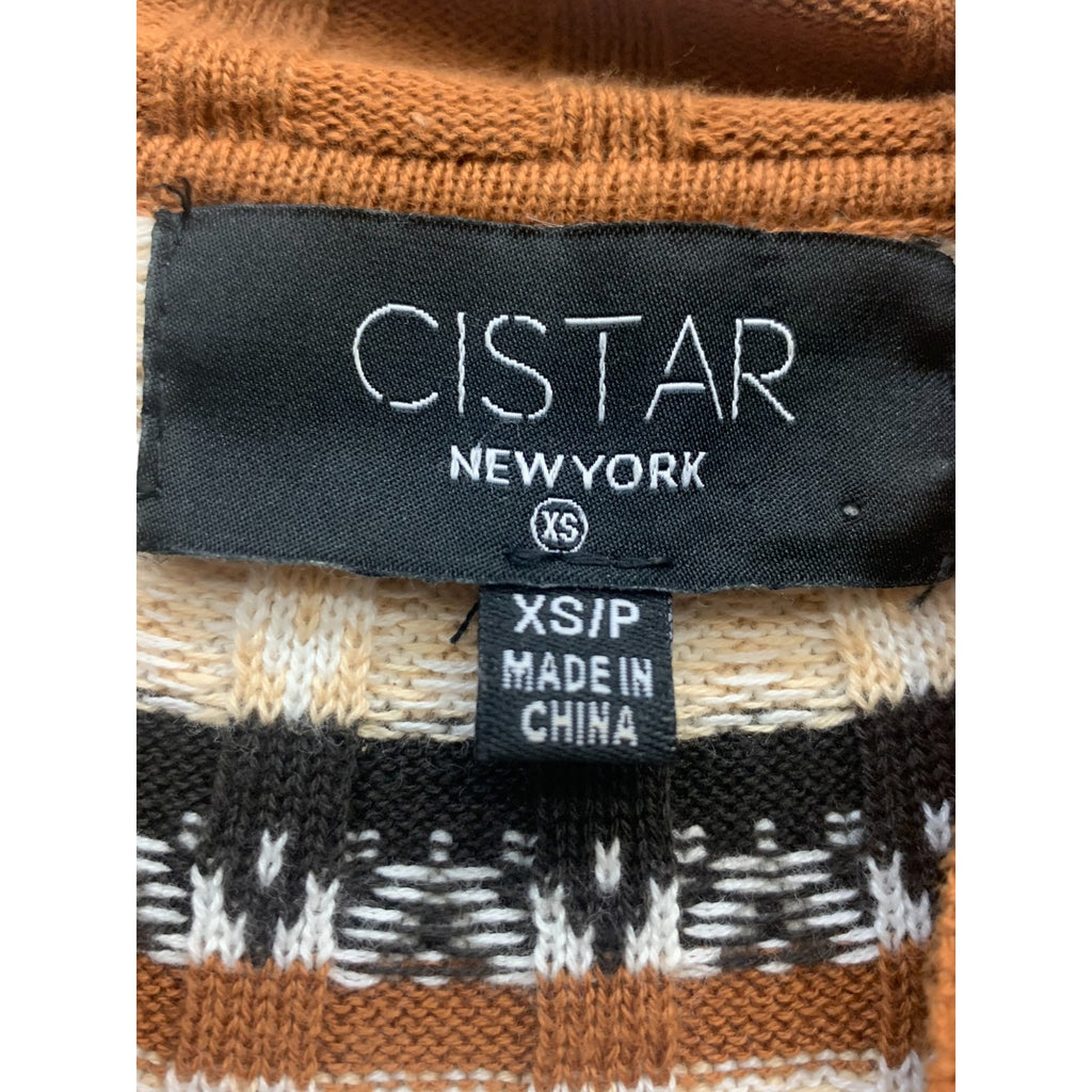 CISTAR New York Acacia Sweater Midi Dress SZ XS Ribbed Dress