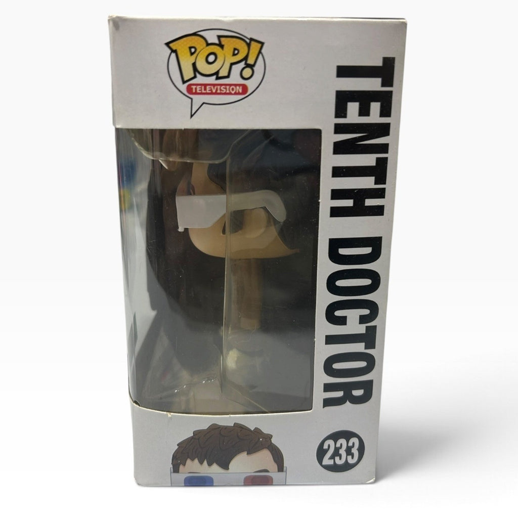 Funko Pop Doctor Who Tenth Doctor 233 Hot Topic Exclusive 3D Glasses Figure Rate