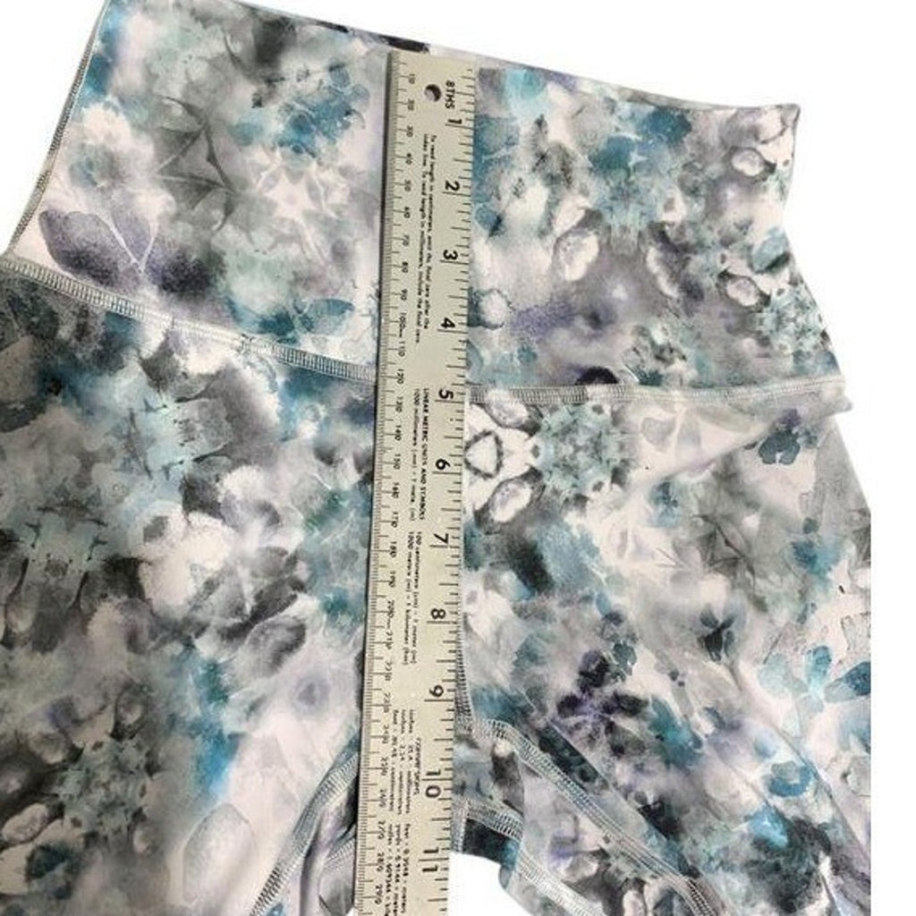 Lululemon Align High-Rise Pant 28 Kaleidofloral Multi Blue Purple LW5DM9S SZ 4