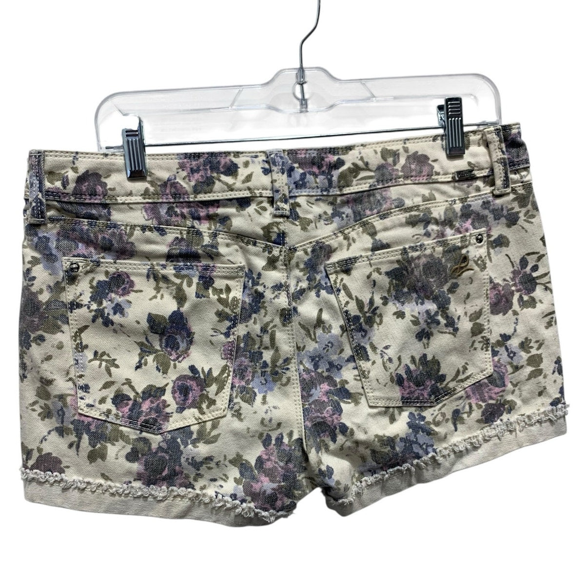 DL1961 Stella Shorts size 30 Katniss Floral Denim Ivory blue summer short